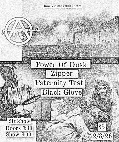 Power Of Dusk, Zipper, Paternity Test, Black Glove