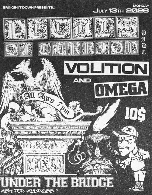 PETALS OF CARRION (PA) w/ VOLITION + OMEGA