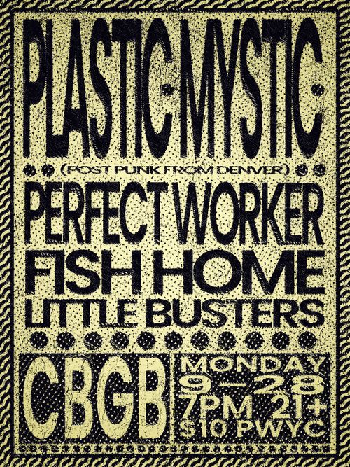 Plastic Mystic (CO), Perfect Worker, Fish Home, Little Busters