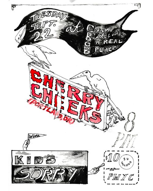 Cherry Cheeks (OR) w/ Kids + Sorry