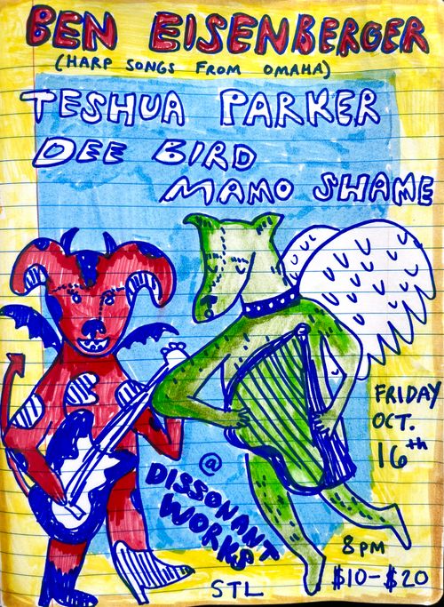 Ben Eisenberger (NE) | Teshua Parker | Dee Bird | Mamo Shame