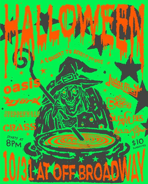 Off Broadway Halloween Cover Show