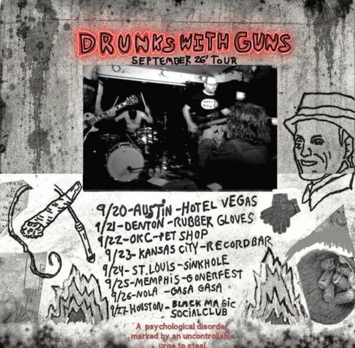 Drunks With Guns w/ Shitstorm + Jenerator Jenkins + Janet Xmas