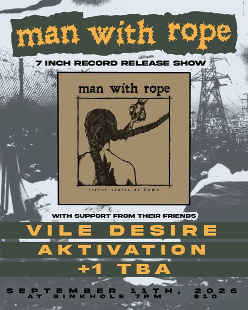 Man With Rope record release 