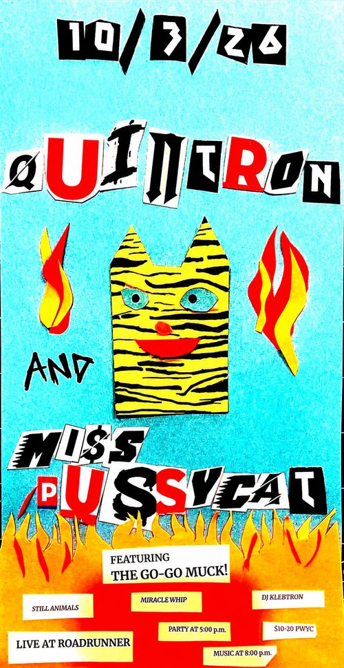 Quintron and Miss Pussycat (NOLA) The Go-Go Muck (KCMO) Still Animals (STL) Miracle Whip (STL) 