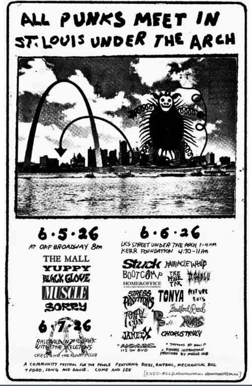 All Punks Meet In St. Louis Under the Arch